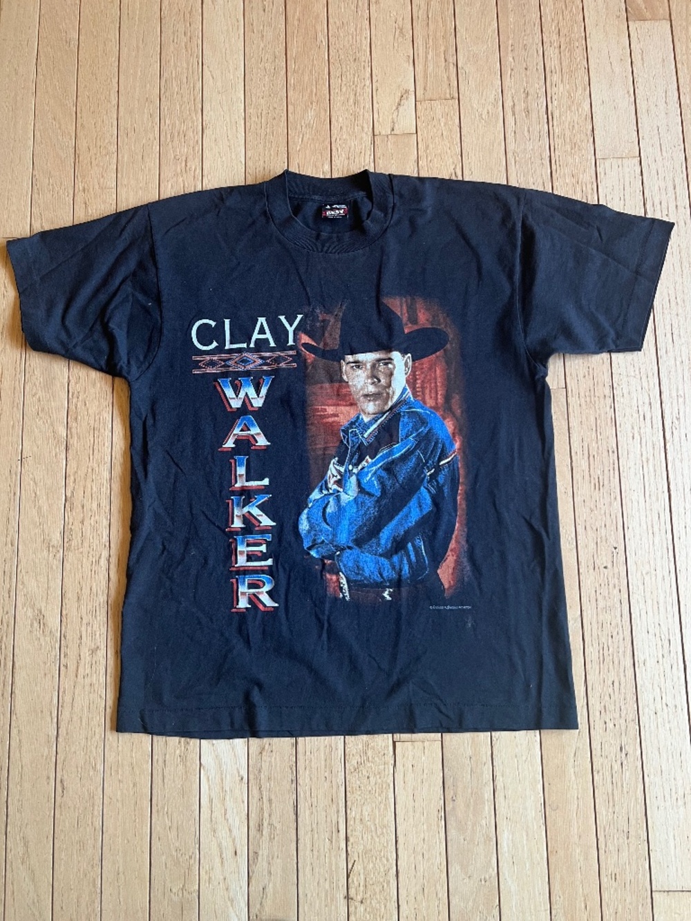 Vintage Clay Walker 94 Tour Concert T Shirt